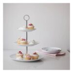 Three Tier Ceramic Cake Stand