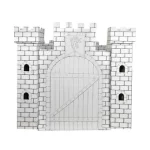 Colour-In Cardboard Castle 88cm