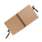 Spiral Bound Kraft Scrapbook 12 x 12 Inches